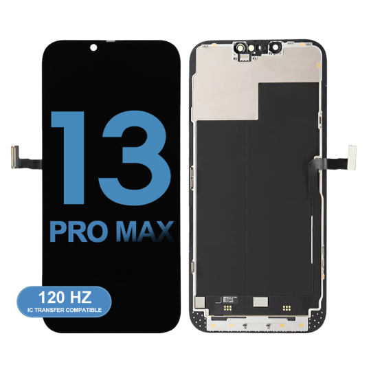 Soft OLED Display Screen Touch Digitizer Full Assembly Replacement Compatible with iPhone 13 Pro Max