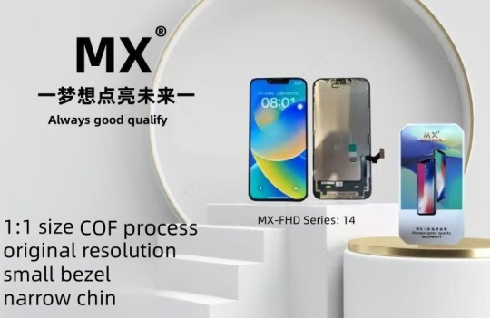 FHD COF High Refresh Rate Screen Replacement Compatible with iPhone 14
