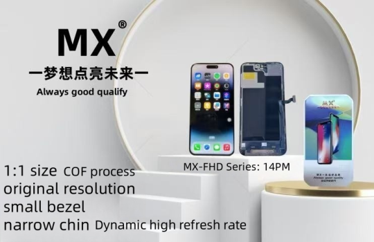 FHD COF High Refresh Rate Screen Replacement Compatible with iPhone 14pro max