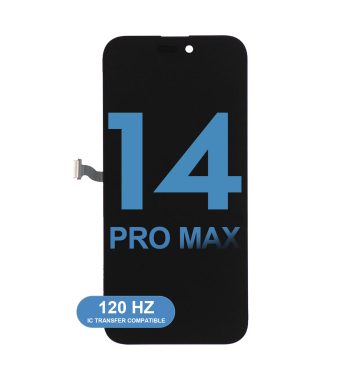 Soft OLED Display Screen Touch Digitizer Full Assembly Replacement Compatible with iPhone 14 Pro Max