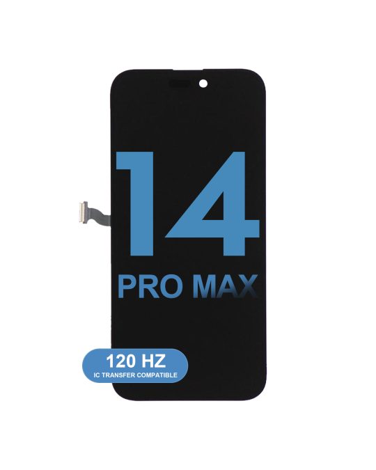 Soft OLED Display Screen Touch Digitizer Full Assembly Replacement Compatible with iPhone 14 Pro Max