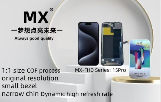 FHD COF High Refresh Rate Screen Replacement Compatible with iPhone 15pro