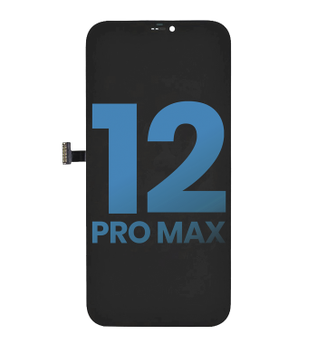 Soft OLED Display Screen Touch Digitizer Full Assembly Replacement Compatible with iPhone 12 Pro Max