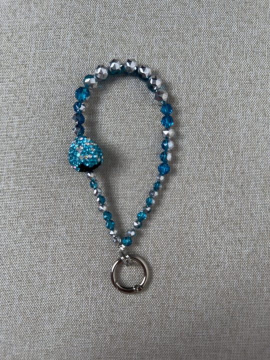 Heart Phone Charm | Cute Beaded Lanyard for Phone Case, Purse & Backpack | Stylish Accessory Gift for Women