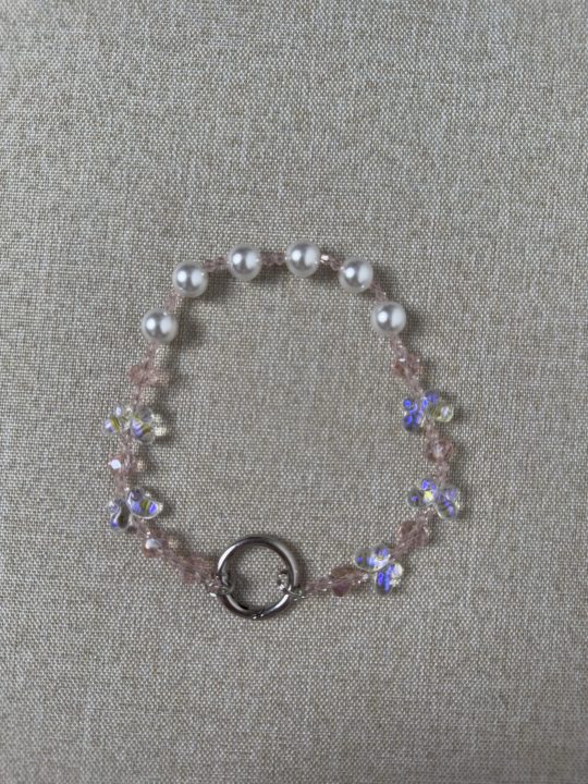 Rhinestones Phone Chain Aesthetic Keychain Wristlet Gems Pearls Beads Bag Charms Car Key Chain Women Rhinestone Pearl Purse Charm Cell Phone Wrist Strap Crystal Bead Phone Charm Keychain Accessories