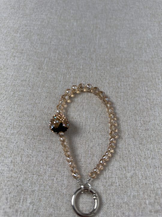 Heart Phone Charm | Cute Beaded Lanyard for Phone Case, Purse & Backpack | Stylish Accessory Gift for Women