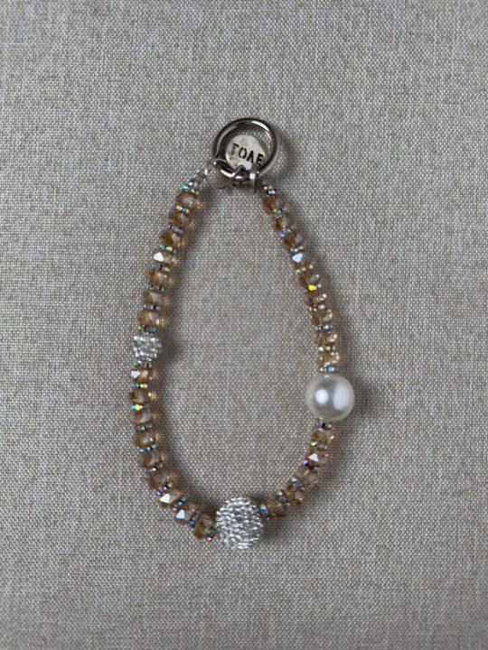Rhinestones Phone Chain Aesthetic Keychain Wristlet Gems Pearls Beads Bag Charms Car Key Chain Women Rhinestone Pearl Purse Charm Cell Phone Wrist Strap Crystal Bead Phone Charm Keychain Accessories