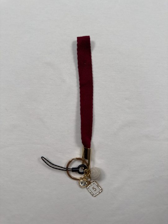 Cute Braided Rope Keychain | Initial Letter Keys Charm with Key Ring | Purse Charms for Handbags | Stylish Gifts for Women