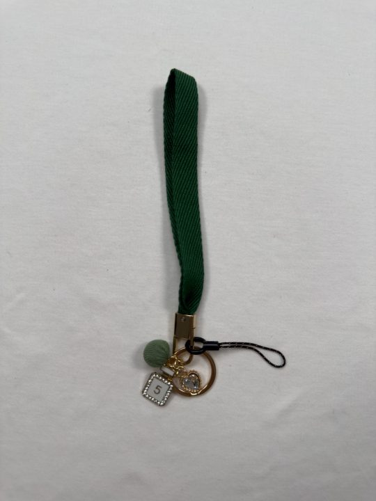 Cute Braided Rope Keychain | Initial Letter Keys Charm with Key Ring | Purse Charms for Handbags | Stylish Gifts for Women