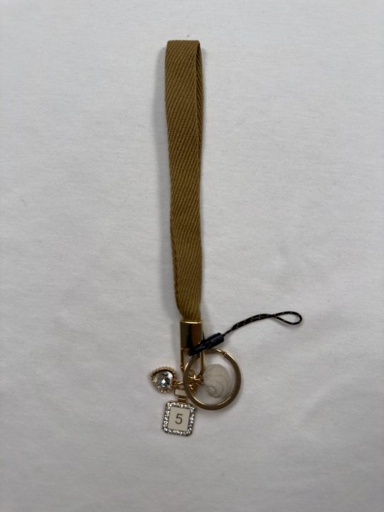 Cute Braided Rope Keychain | Initial Letter Keys Charm with Key Ring | Purse Charms for Handbags | Stylish Gifts for Women