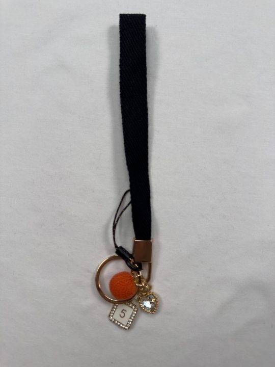 Cute Braided Rope Keychain | Initial Letter Keys Charm with Key Ring | Purse Charms for Handbags | Stylish Gifts for Women