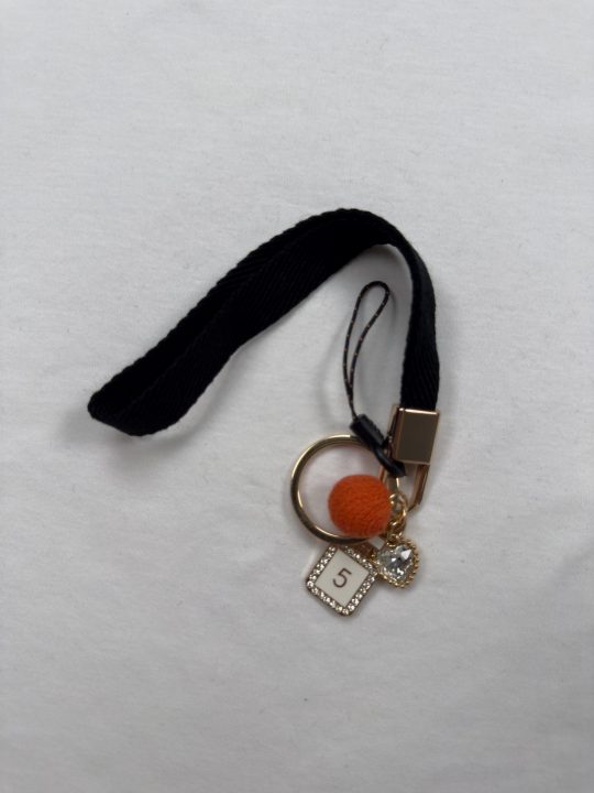 Cute Braided Rope Keychain | Initial Letter Keys Charm with Key Ring | Purse Charms for Handbags | Stylish Gifts for Women
