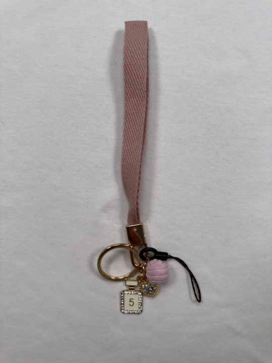 Cute Braided Rope Keychain | Initial Letter Keys Charm with Key Ring | Purse Charms for Handbags | Stylish Gifts for Women