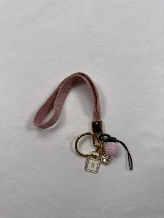 Cute Braided Rope Keychain | Initial Letter Keys Charm with Key Ring | Purse Charms for Handbags | Stylish Gifts for Women