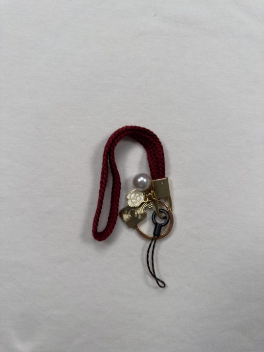 Cute Braided Rope Keychain | Initial Letter Keys Charm with Key Ring | Purse Charms for Handbags | Stylish Gifts for Women